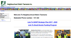 Desktop Screenshot of nhwtas.org.au
